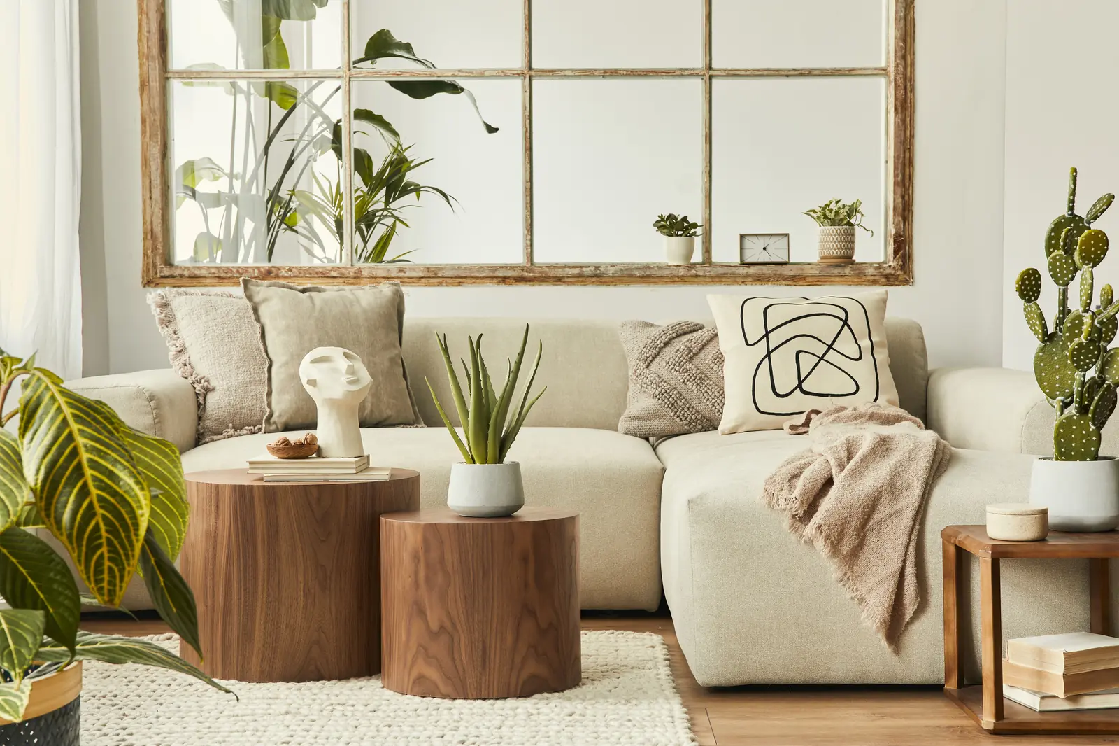 Intérieur d'un appartement meublé de standing